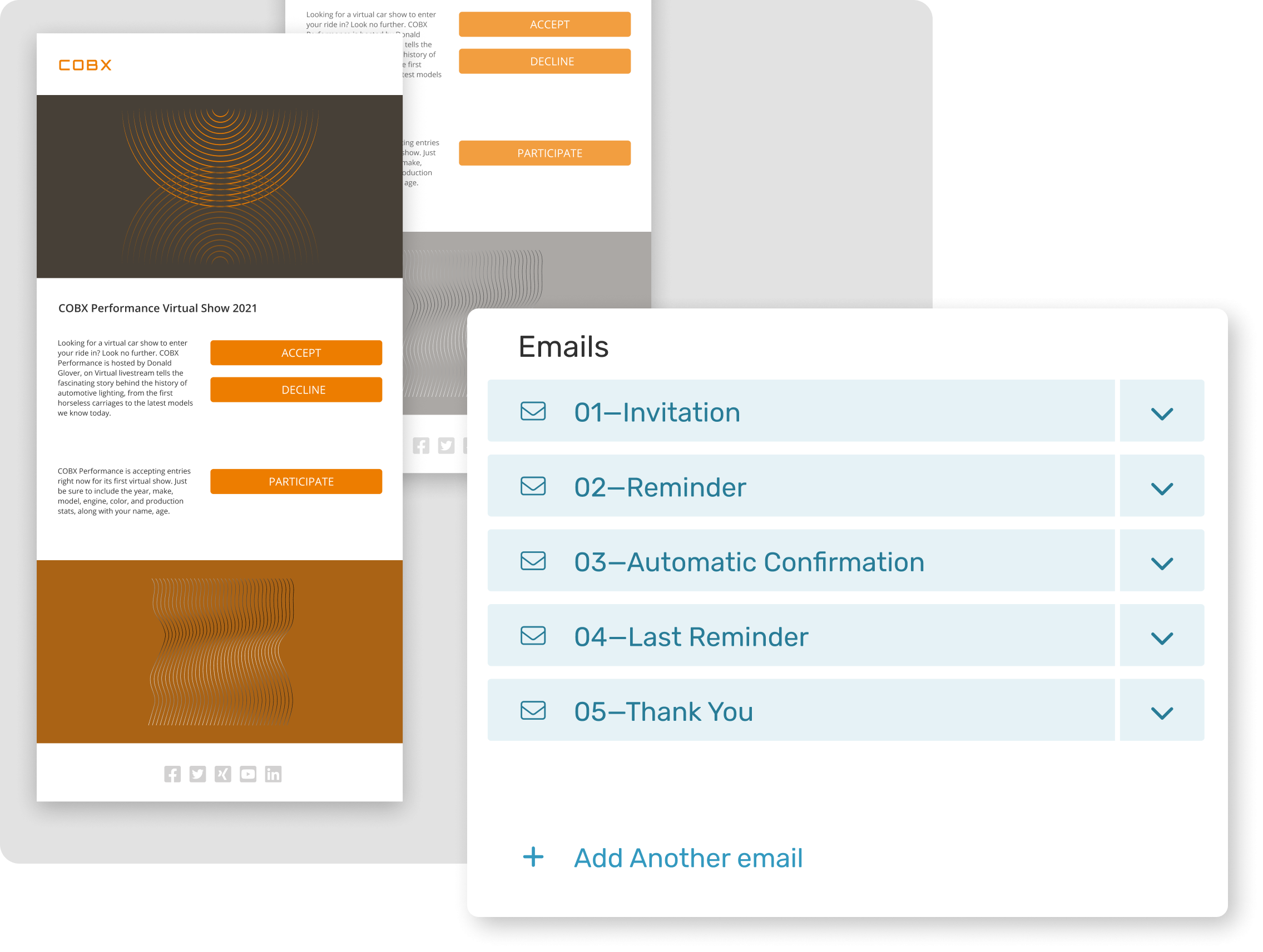 registration pages design software tool solution